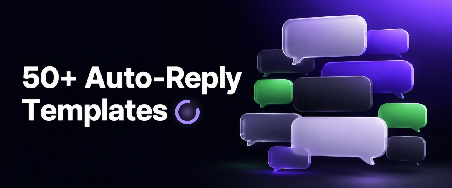 WhatsApp auto-reply message samples for clinics, salons and spas